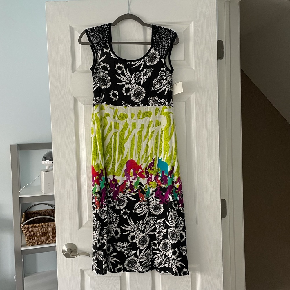 Save the Queen midi dress. Sleeveless. New with tags.